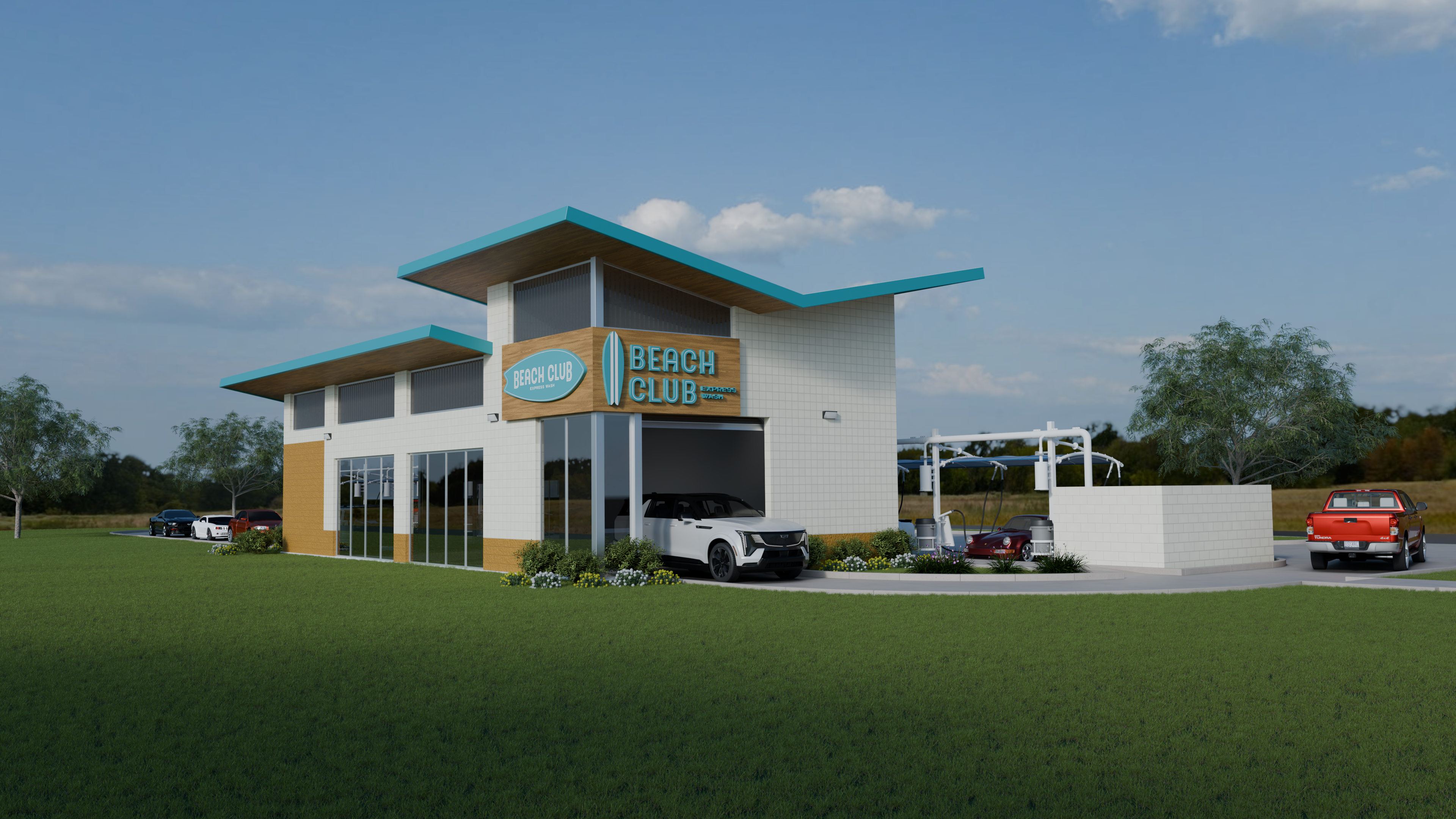 Beach Club Car Wash, Denton County