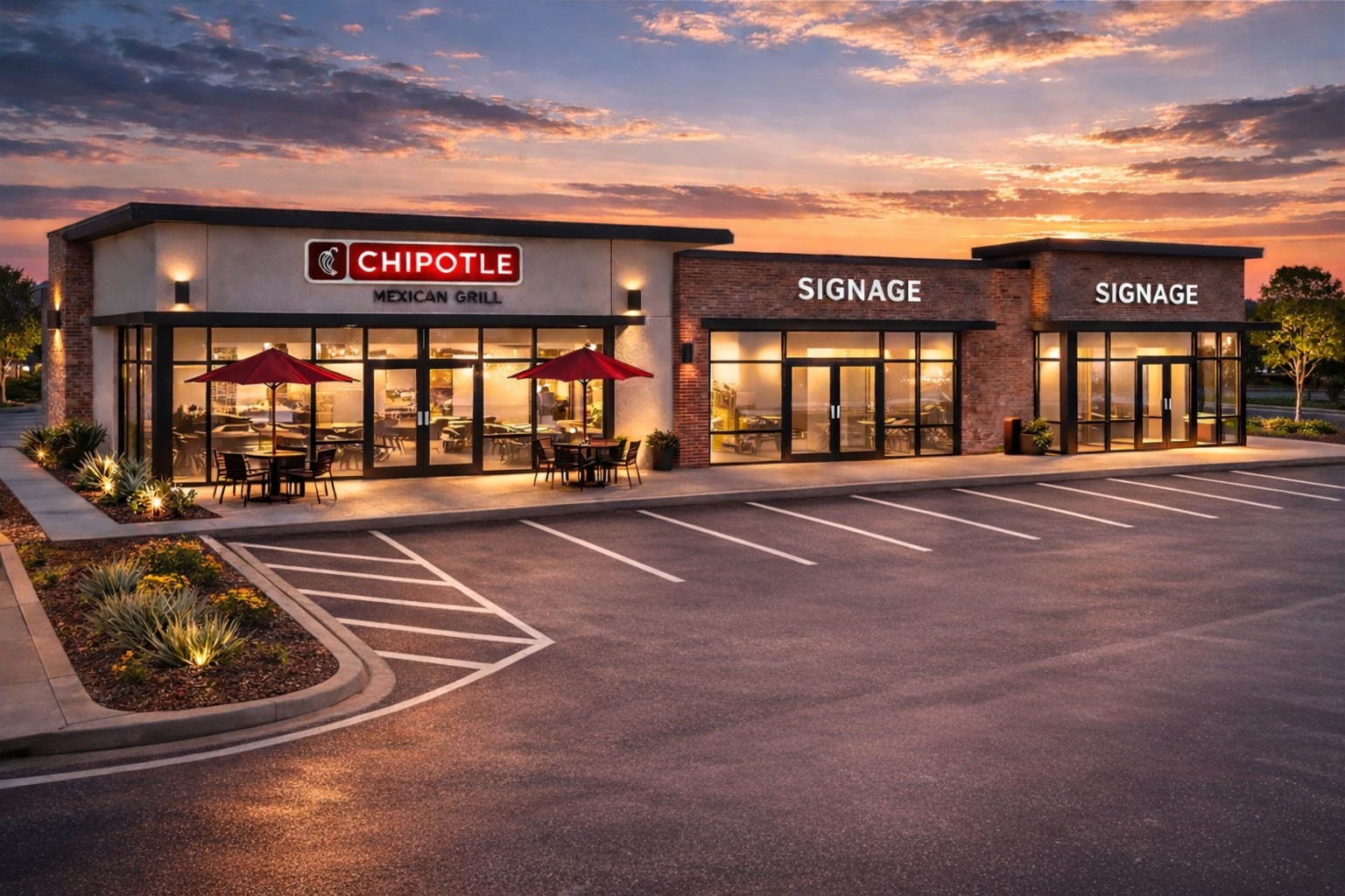 Multi-tenant retail development, Phoenix, AZ